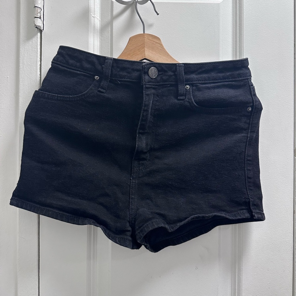 BDG Denim Urban Outfitters Black High-Rise Women's Denim Shorts